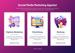 Social Media Marketing Agentur – Mehrzweck-Produkte