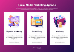 Social Media Marketing Agentur – Funktionales WordPress-Theme