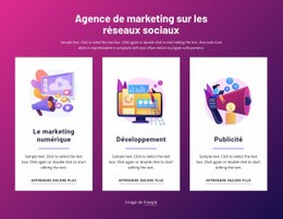 Agence De Marketing Sur Les Réseaux Sociaux - Webpage Editor Free