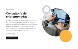 Consultoría De Criptomonedas - Creador De Sitios Web De Arrastrar Y Soltar