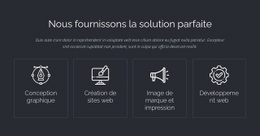 Des Solutions Web Parfaites - Conception Des Fonctionnalités