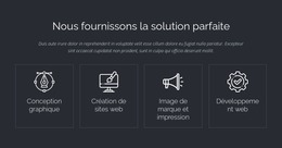 Des Solutions Web Parfaites - Modèle Joomla Ultime