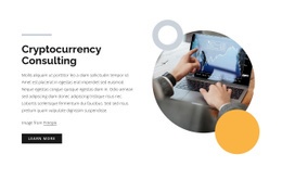 Web Page For Cryptocurrency Consulting