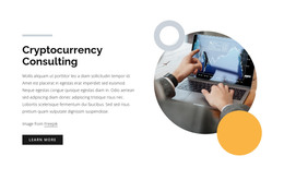 Cryptocurrency Consulting Template HTML CSS Responsive