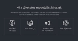 Tökéletes Webes Megoldások – Többcélú WooCommerce Téma