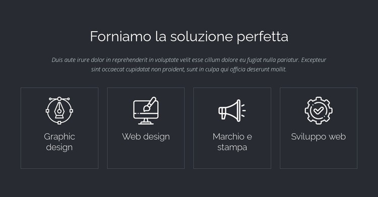 Soluzioni web perfette Progettazione di siti web