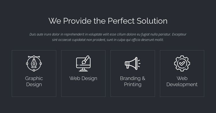 Perfect web solutions Joomla Template