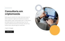 Consultoria De Criptomoeda - Construtor De Sites De Arrastar E Soltar