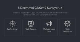 Mükemmel Web Çözümleri - Işlevsellik Açılış Sayfası