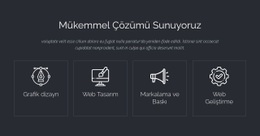 Mükemmel Web Çözümleri - HTML Web Page Builder