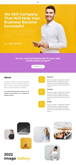 Mission And Purpose Free CSS Website