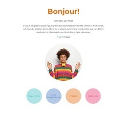 Bloc Hello Avec Hyperliens – Meilleure Conception De Site Web