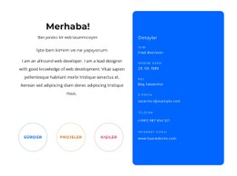 Kişilerle Merhaba Bloğu Için Ücretsiz CSS