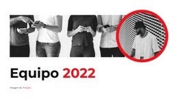 Foto Con Nuestro Equipo: Maqueta De Sitio Web Multipropósito