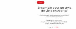 Créez Votre Propre Site Web Pour Notre Conception