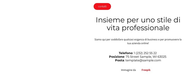 Il nostro concetto Modello CSS