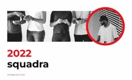 Foto Con Il Nostro Team - Modello Reattivo HTML5