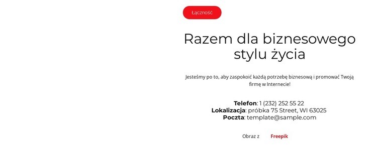 Nasza koncepcja Szablony do tworzenia witryn internetowych