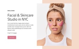 Facial And Skincare Studio In NYC Responsive Site