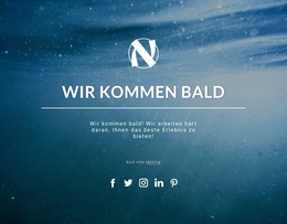 Wir Kommen Bald – WordPress-Theme