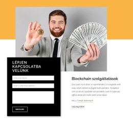 Kripto Tanácsadó - Ingyenes HTML-Sablon