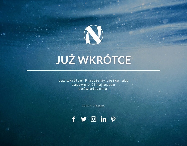 Już wkrótce Wstęp