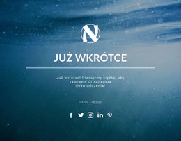 Już Wkrótce Darmowy Szablon Strony Internetowej CSS