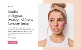 Studio Pielęgnacji Twarzy I Skóry W Nowym Jorku – Strona Docelowa HTML5