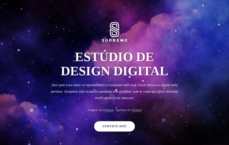 Projeto de experiência Design do site