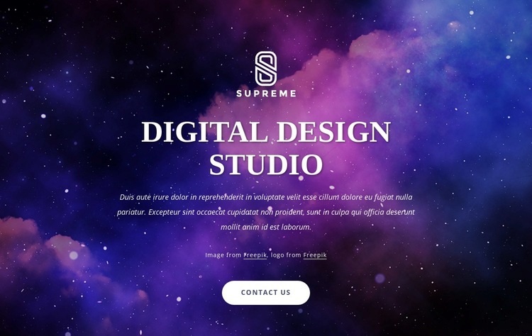 Experience design Web Page Design