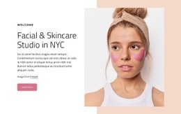 Facial And Skincare Studio In NYC - Free Wysiwyg HTML Editor