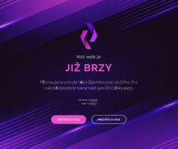 Naše Webové Stránky Jsou Již Brzy – Víceúčelové Téma WordPress