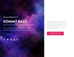 In Kürze Mit Knopf – Einfache HTML5-Vorlage