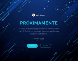 Próximamente - Mejor Maqueta De Sitio Web