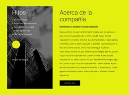 Impresionante Tema De WordPress Para Sobre Nosotros Bloque Con 2 Celdas