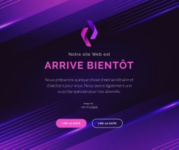 Notre Site Web Arrive Bientôt - Inspiration Pour La Conception De Sites Web