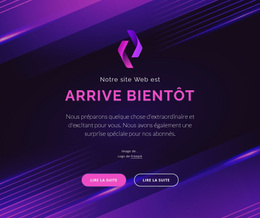 Notre Site Web Arrive Bientôt - Thème WordPress Polyvalent