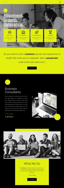 We Invite You To Cooperate - Creative Multipurpose Homepage Design