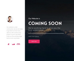 Free Design Template For Our Site Under Construction