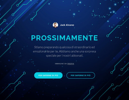 Prossimamente - Tema WordPress Scaricabile Gratuitamente