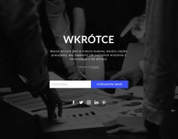 Wkrótce Na Ciemnym Tle - Builder HTML