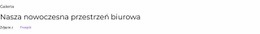 Nowoczesna Powierzchnia Biurowa - Build HTML Website