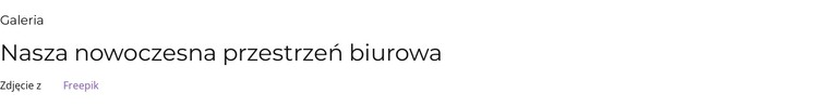 Nowoczesna powierzchnia biurowa Szablon CSS