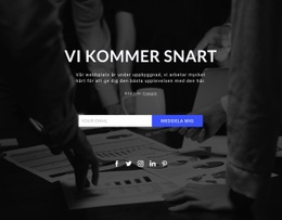 Kommer Snart På Mörk Bakgrund #Html-Templates-Sv-Seo-One-Item-Suffix