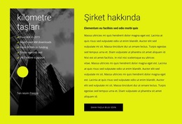 2 Hücreli Blok Hakkımızda - Web Sitesi Şablonunu Indirme