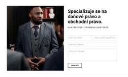 Nabídka CSS Pro Kontaktujte Právního Asistenta