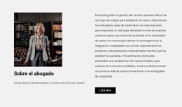 Sobre El Abogado - HTML Generator Online