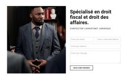 Contacter L'Assistant Juridique - Conception Professionnelle Personnalisable