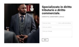 Menù CSS Per Contatta L'Assistente Legale
