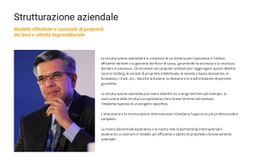 Strutturazione Aziendale - Modello HTML5 Reattivo